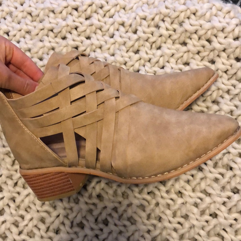 Taupe Booties